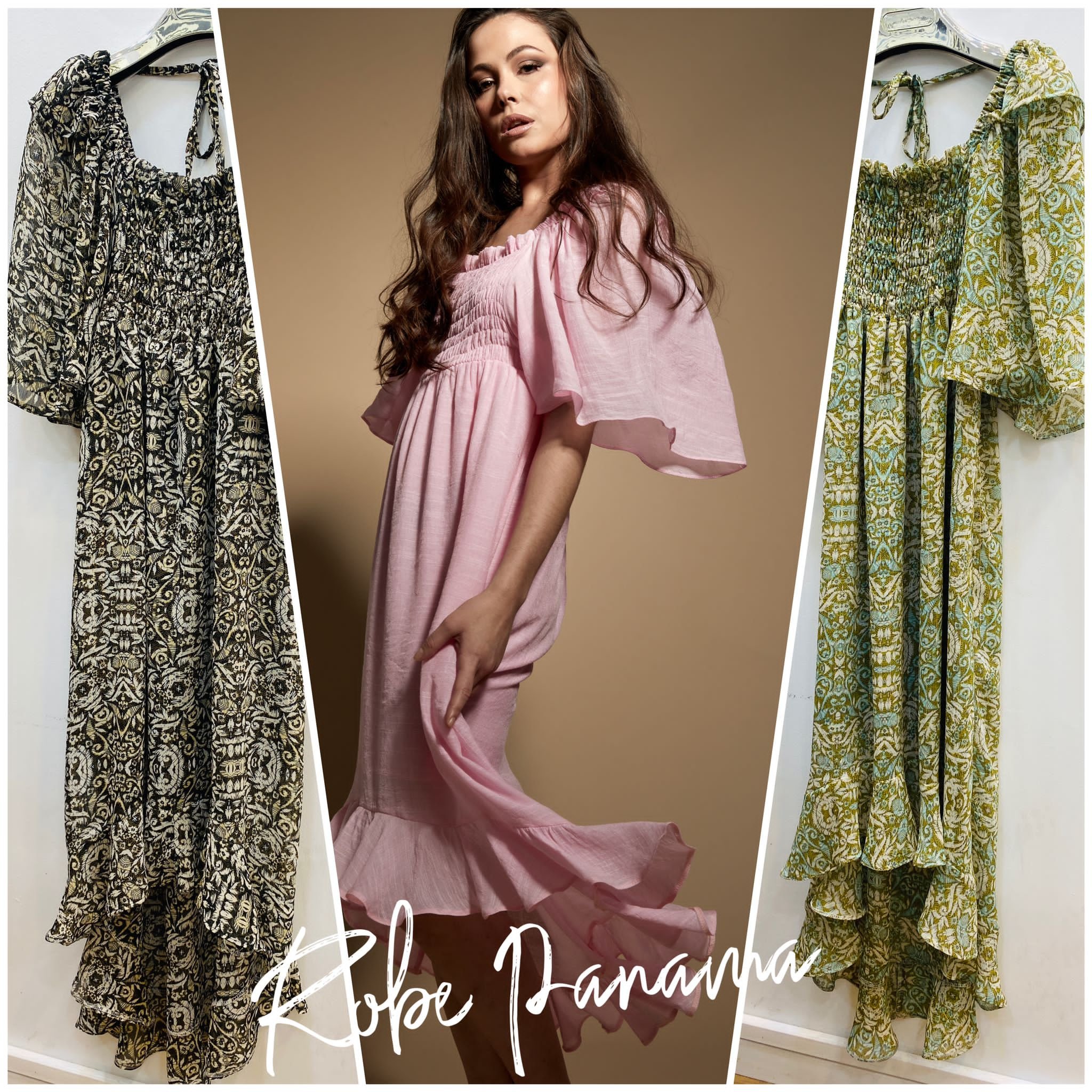 Briefly Paris Floral Print Dress